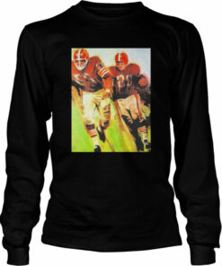 Cleveland Browns 1965 CB Helmet Poster Shirt 3
