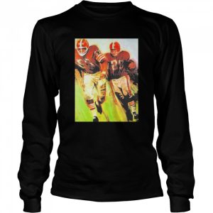 Cleveland Browns 1965 CB Helmet Poster Shirt 3