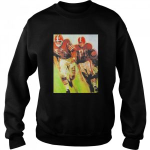 Cleveland Browns 1965 CB Helmet Poster Shirt 4