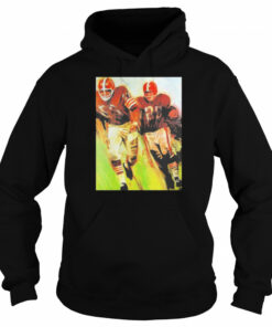 Cleveland Browns 1965 CB Helmet Poster Shirt 5