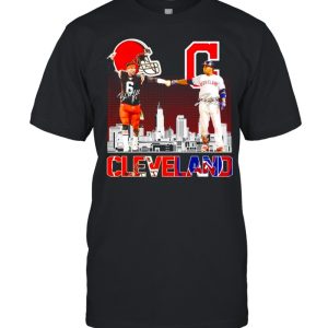 Cleveland Browns vs Cleveland Indians signature shirt