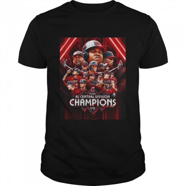 Cleveland Guardians Baseball Team 2022 AL Central Champions Shirt