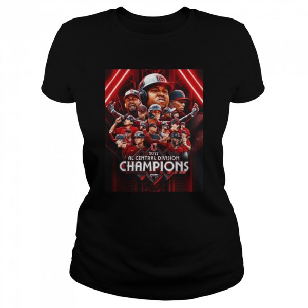 Cleveland Guardians Baseball Team 2022 AL Central Champions Shirt