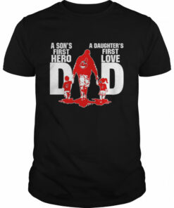 Cleveland Indians Dad son's first hero daughter's first love shirt 1
