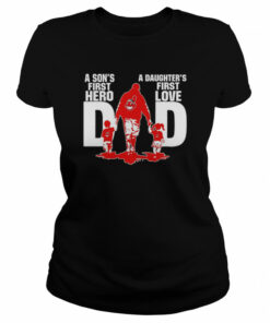 Cleveland Indians Dad son's first hero daughter's first love shirt 2