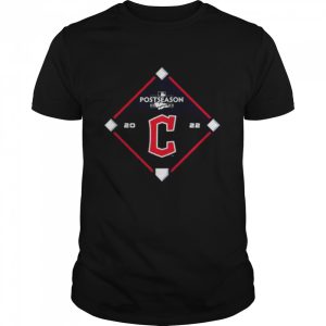 Cleveland guardians black 2022 postseason shirt