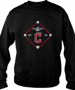 Cleveland guardians black 2022 postseason shirt 4