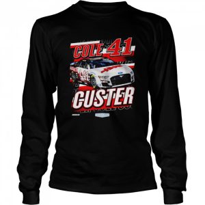 Cole Custer Stewart Haas Racing Team Collection Black HAAS Tooling Chicane shirt 3