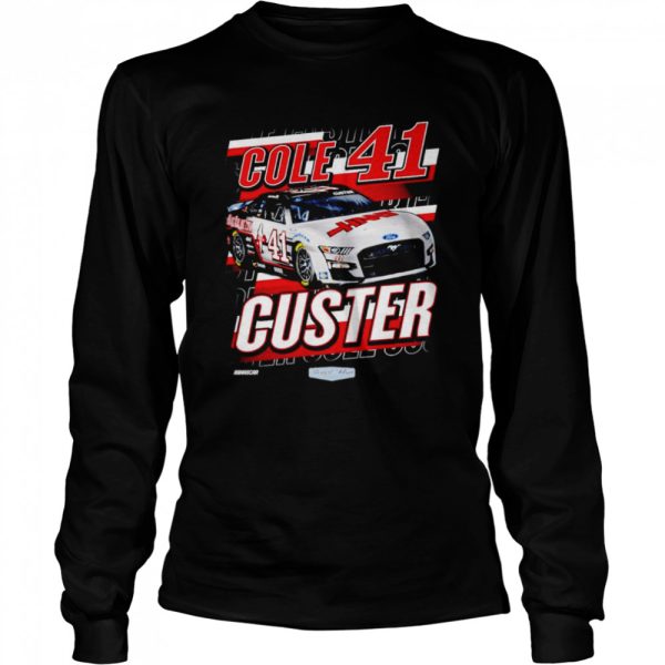 Cole Custer Stewart-Haas Racing Team Collection Black HAAS Tooling Chicane shirt