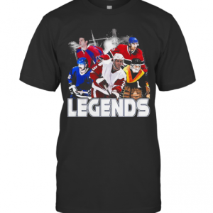 College Ice Hockey Legends T-Shirt