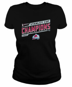 Colorado Avalanche 2022 Stanley Cup Champions Banner shirt 1 Colorado Avalanche 2022 Stanley Cup Champions Banner shirt 2