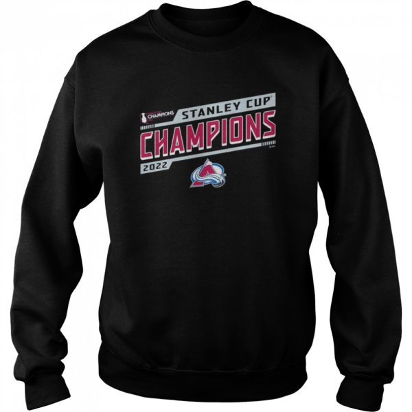 Colorado Avalanche 2022 Stanley Cup Champions Banner shirt