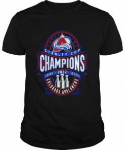 Colorado Avalanche 3 Time Stanley Cup Champions Clear The Puck shirt 1