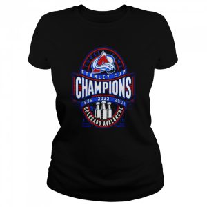 Colorado Avalanche 3-Time Stanley Cup Champions Clear The Puck shirt