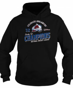 Colorado Avalanche 3x Stanley Cup Champions National Hockey League Shirt 5