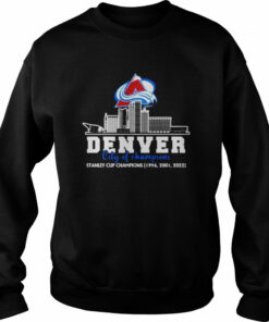 Colorado Avalanche Denver city of Champions Stanley Cup Champions shirt 4