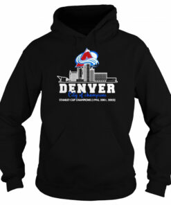Colorado Avalanche Denver city of Champions Stanley Cup Champions shirt 5