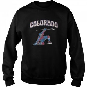 Colorado Avalanche Hockey Skeleton Slapshot shirt 4