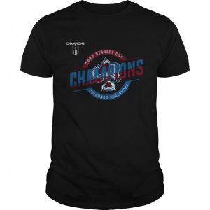 Colorado Avalanche Youth 2022 Stanley Cup Champions Tri-Blend T-Shirt