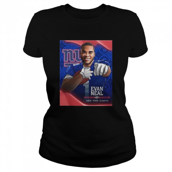 Congratulation evan neal new york giants NFL draft 2022 shirt