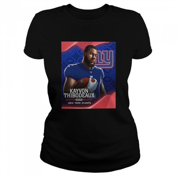 Congratulation kayvon thibodeaux new york giants NFL draft 2022 shirt