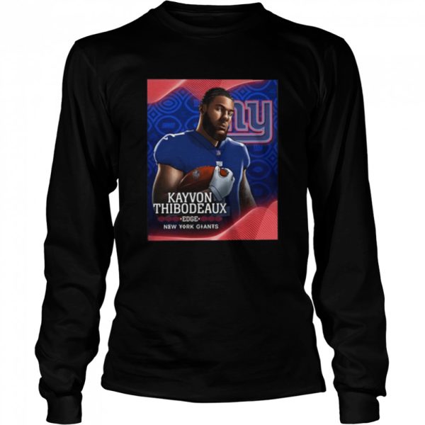 Congratulation kayvon thibodeaux new york giants NFL draft 2022 shirt