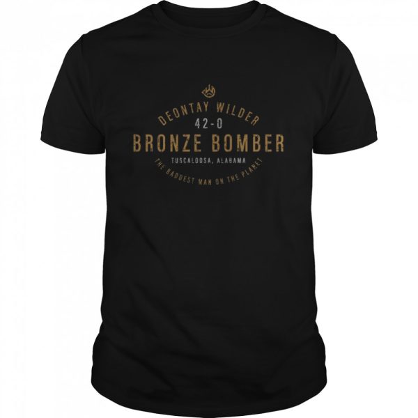 Contemporary Does Not Forsake Tradition Bronze Bomber Deontay Wilder shirt