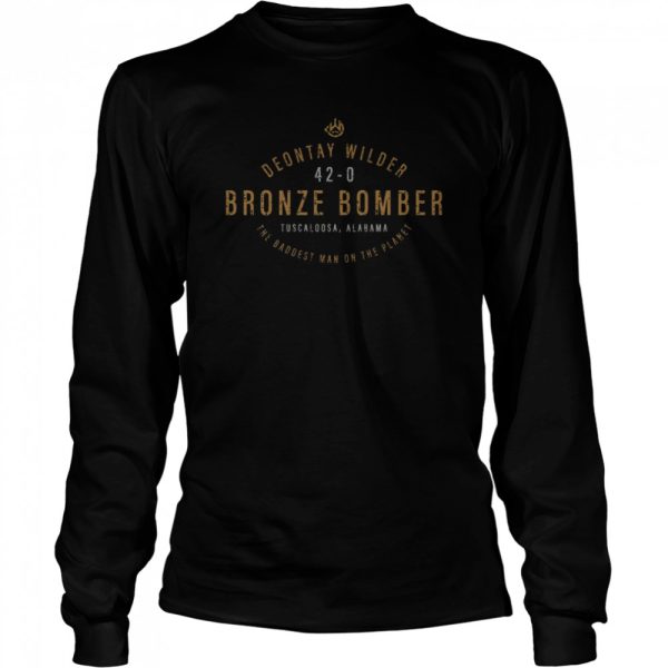 Contemporary Does Not Forsake Tradition Bronze Bomber Deontay Wilder shirt