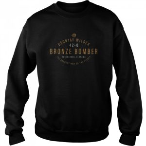 Contemporary Does Not Forsake Tradition Bronze Bomber Deontay Wilder shirt 4