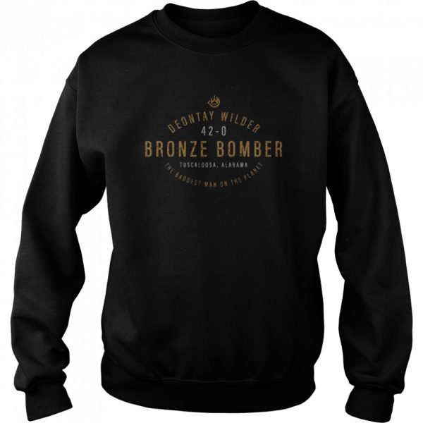 Contemporary Does Not Forsake Tradition Bronze Bomber Deontay Wilder shirt