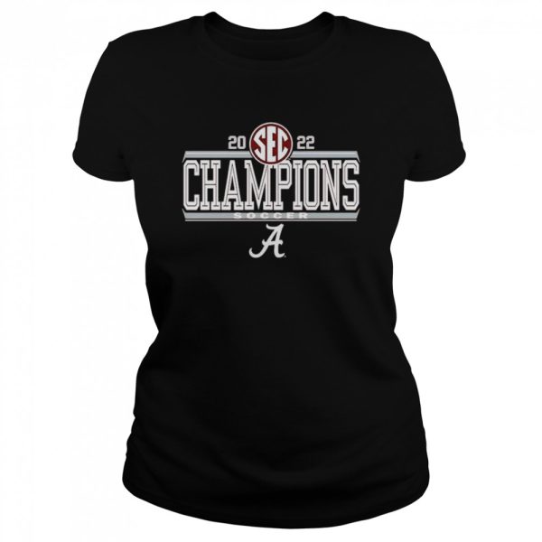 Crimson Alabama Crimson Tide 2022 Women’s Soccer SEC Regular Season Champions Shirt