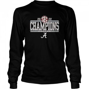 Crimson Alabama Crimson Tide 2022 Women's Soccer SEC Regular Season Champions Shirt 3