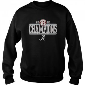 Crimson Alabama Crimson Tide 2022 Women's Soccer SEC Regular Season Champions Shirt 4