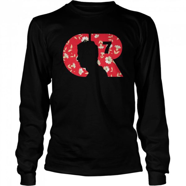 Cristiano Ronaldo Man Utd Cr 7 Football Flower Pattern shirt