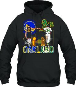 Curry Golden State Warriors and Stewart Oakland Athletics Oakland signatures shirt 5