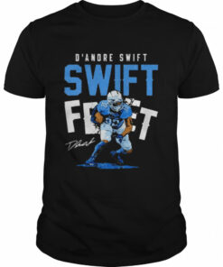 D'andre Swift Detroit Lions Swift Feet signature shirt 1