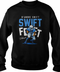 D'andre Swift Detroit Lions Swift Feet signature shirt 4