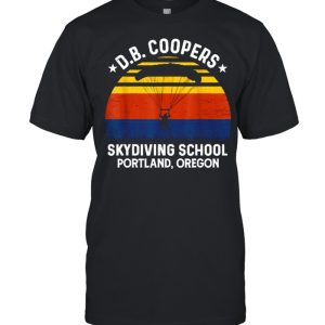 DB coopers skydiving school portland oregon vintage T-Shirt