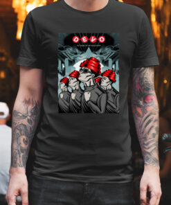 DEVO 50 Years Of Devolution And Farewell Poster 2023 Shirt 1