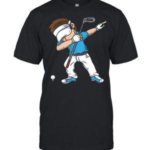 Dabbing Golf Player Cool Dabber Golfer Athletes shirt