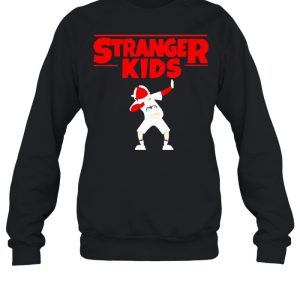 Dabbing Stranger kids boys shirt 4