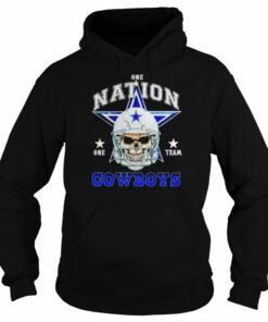 Dallas Cowboys Skull nation one team shirt 4 Dallas Cowboys Skull nation one team shirt 5