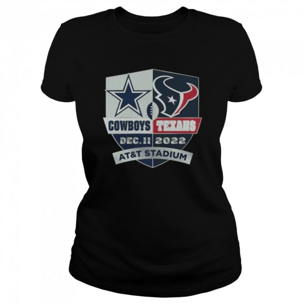 Dallas Cowboys Vs Houston Texans Dec 11 2022 AT&ampT Stadium Shirt