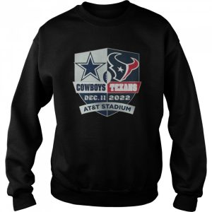 Dallas Cowboys Vs Houston Texans Dec 11 2022 ATampT Stadium Shirt 4