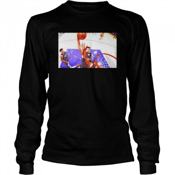 Dallas Mavericks Luka dunk jumpshot graph shirt