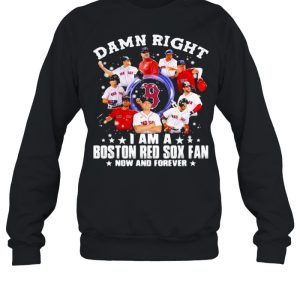 Damn Right I Am A Boston Red Sox Fan Now And Forever Stars Shirt 4