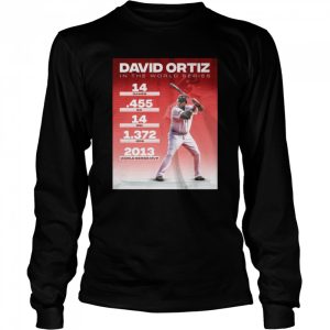 David Ortiz In The World Series 2022 shirt 3