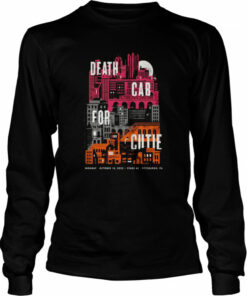 Death Cab for Cutie at Stage AE in Pittsburgh PA Oct 10 2022 Poster Shirt 2