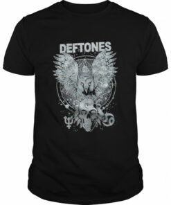 Deftones owl and skull shirt 1