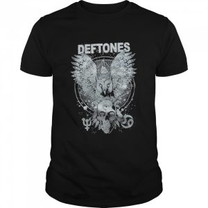 Deftones owl and skull shirt